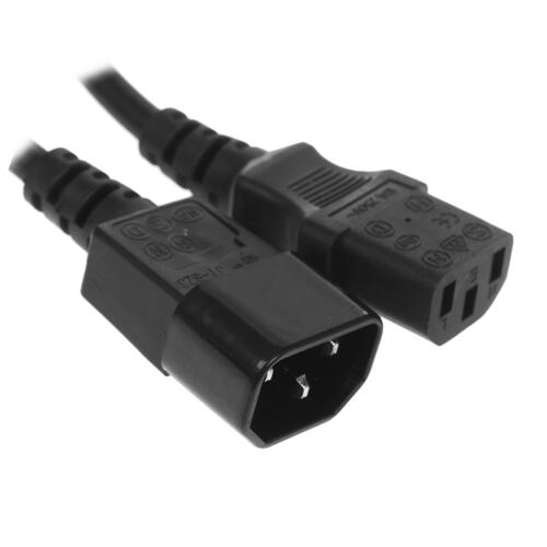 Купить Кабель питания Cablexpert IEC 320 C13 - IEC 320 C14  1281385. Характеристики, отзывы и цены в Донецке