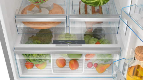 Купить Холодильник с морозильником   Bosch KGP76AIC0N серебристый  9258308. Характеристики, отзывы и цены в Донецке