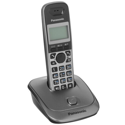Купить Телефон беспроводной (DECT) Panasonic KX-TG2511RUM  0122487. Характеристики, отзывы и цены в Донецке