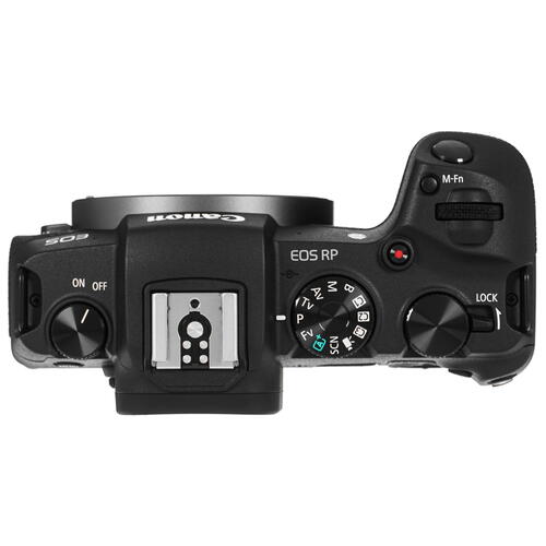 Купить Беззеркальный фотоаппарат Canon EOS RP Body черный  5068871. Характеристики, отзывы и цены в Донецке