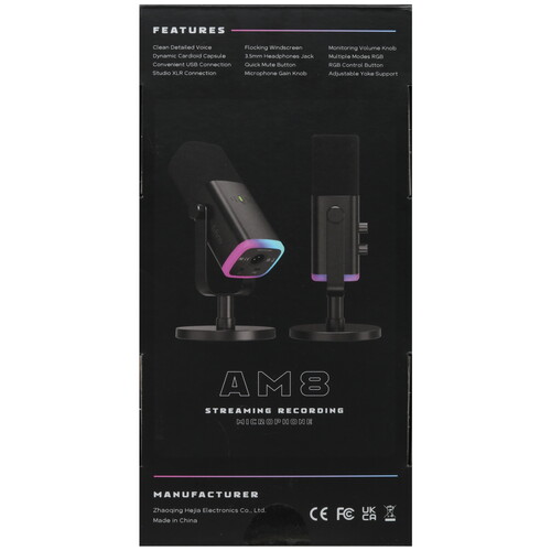 Купить Микрофон Fifine AM8 розовый  5465281. Характеристики, отзывы и цены в Донецке