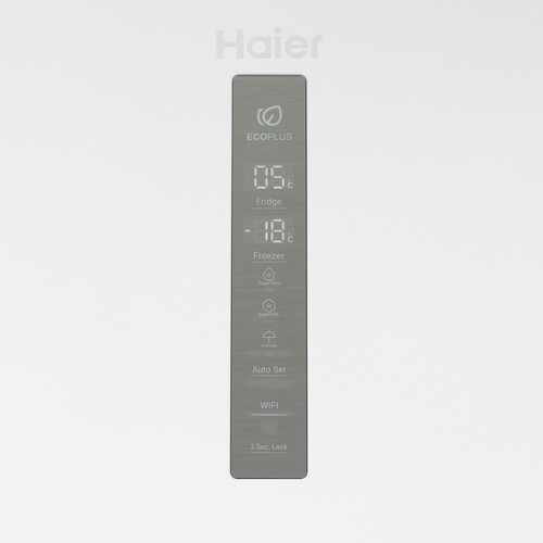 Купить Холодильник с морозильником   Haier C2F637CWRGU1 белый  5463913. Характеристики, отзывы и цены в Донецке
