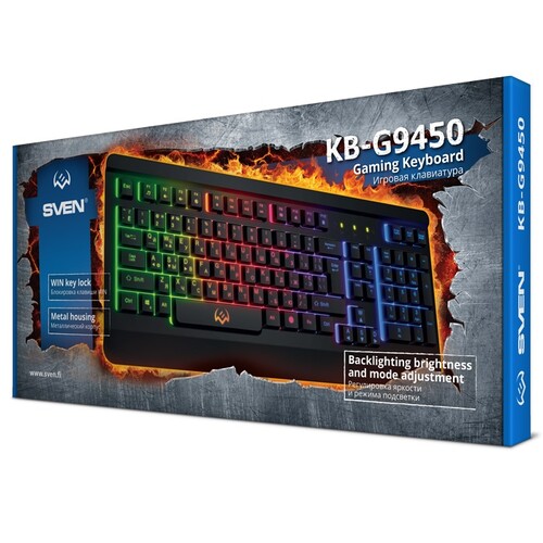 Купить Клавиатура  проводная SVEN KB-G9450  1668910. Характеристики, отзывы и цены в Донецке