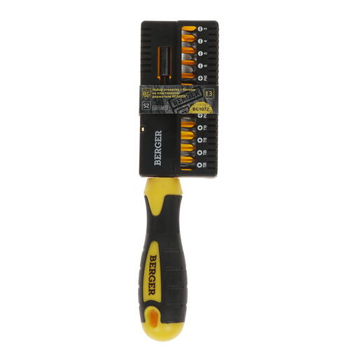 Купить Отвертка с насадками/битами BERGER BG1072  1250956. Характеристики, отзывы и цены в Донецке