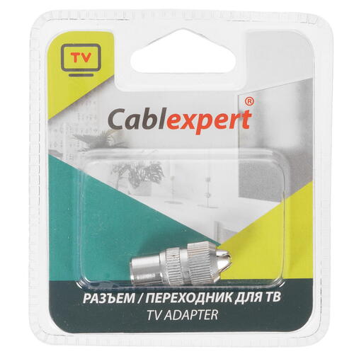 Купить Антенный разъем Cablexpert TV  5452598. Характеристики, отзывы и цены в Донецке