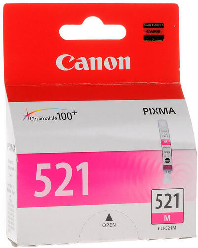 Купить Картридж Canon CLI-521M пурпурный  0109672. Характеристики, отзывы и цены в Донецке