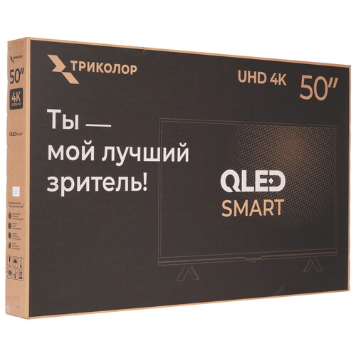 Купить 50" (127 см) Телевизор Триколор P50QH702 черный  9256794. Характеристики, отзывы и цены в Донецке