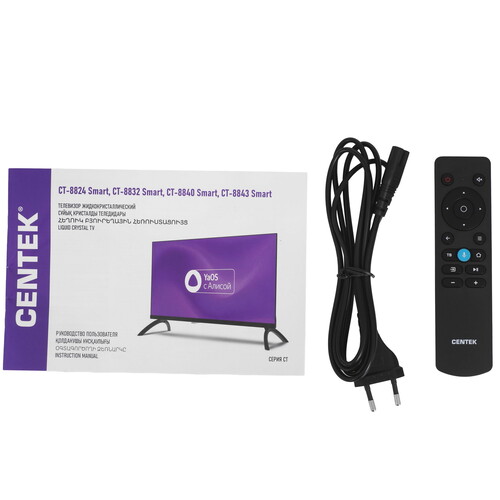 Купить 40" (102 см) Телевизор Centek CT-8840 черный  9138256. Характеристики, отзывы и цены в Донецке