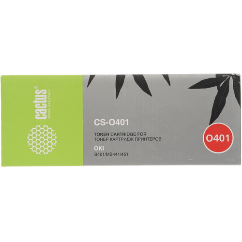 Купить Картридж лазерный Cactus CS-O401 черный, с чипом  7975833. Характеристики, отзывы и цены в Донецке