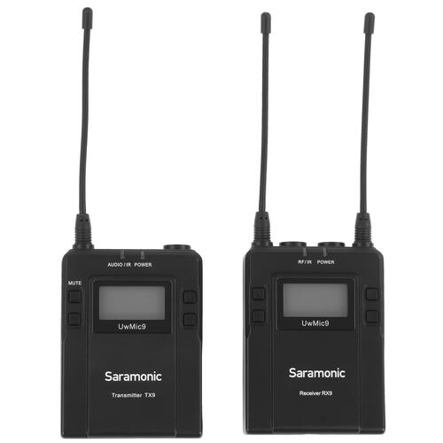 Купить Радиосистема Saramonic UwMic9 TX9+TX9+RX9  1355461. Характеристики, отзывы и цены в Донецке