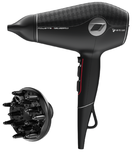 Купить Фен Rowenta Glow Addict CV613LF0 черный/красный  5352840. Характеристики, отзывы и цены в Донецке