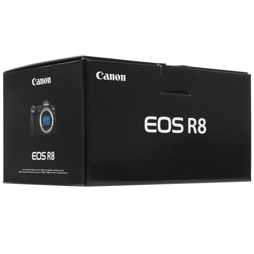 Купить Беззеркальный фотоаппарат Canon EOS R8 Body черный  5421732. Характеристики, отзывы и цены в Донецке