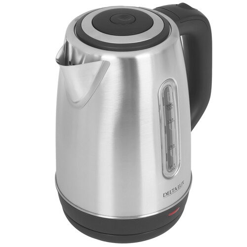 Купить Электрочайник DELTA LUX DE-1015 черный  9233367. Характеристики, отзывы и цены в Донецке