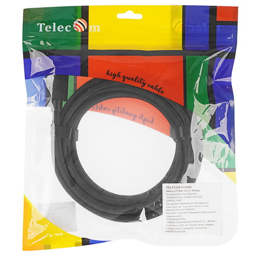 Купить Кабель  Telecom DisplayPort - DisplayPort, 3 м  9245010. Характеристики, отзывы и цены в Донецке