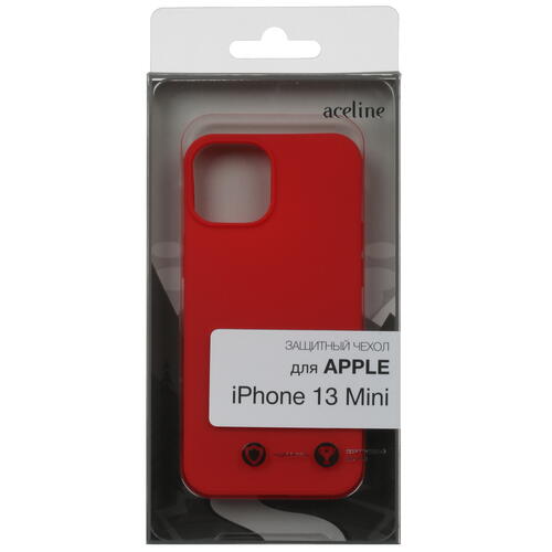 Купить Накладка  Aceline Fresh Color для Apple iPhone 13 mini красный  4844453. Характеристики, отзывы и цены в Донецке