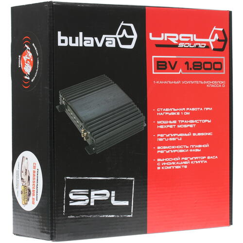 Купить Усилитель Ural BV 1.800  1643442. Характеристики, отзывы и цены в Донецке