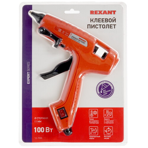 Купить Клеевой пистолет Rexant 12-1530  8169925. Характеристики, отзывы и цены в Донецке