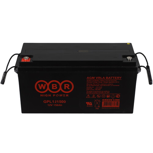 Купить Аккумуляторная батарея для ИБП WBR GPL121500  9281128. Характеристики, отзывы и цены в Донецке