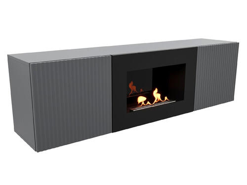 Купить Биокамин с тумбой Firelight BFP/P-1400L черный  9101966. Характеристики, отзывы и цены в Донецке