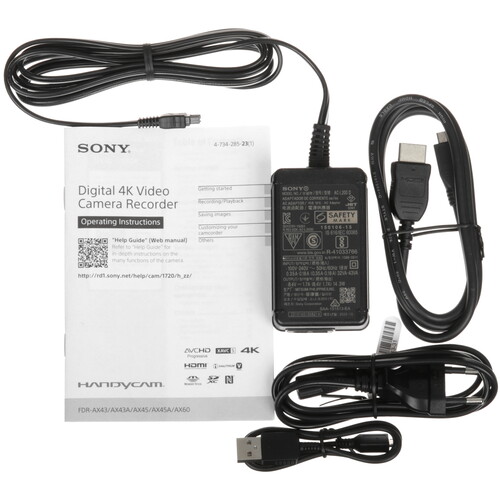 Купить Видеокамера Sony FDR-AX43A  5478605. Характеристики, отзывы и цены в Донецке