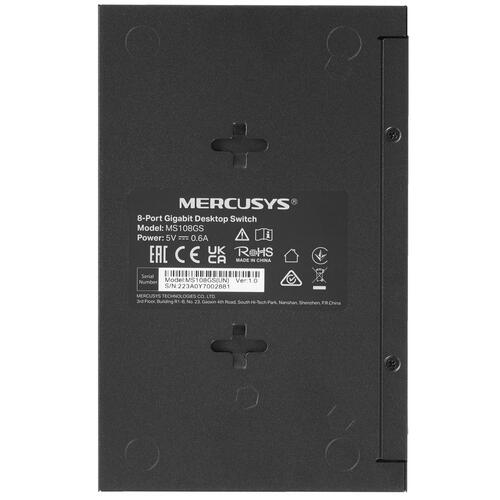 Купить Коммутатор Mercusys MS108GS  5439121. Характеристики, отзывы и цены в Донецке
