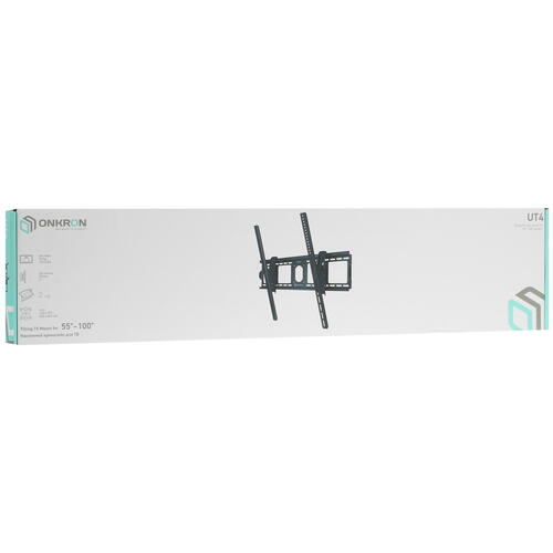Купить Кронштейн для ТВ ONKRON UT4 черный  4854625. Характеристики, отзывы и цены в Донецке
