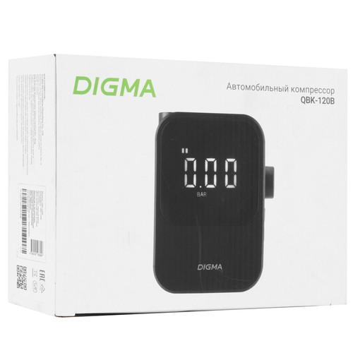 Купить Компрессор Digma QBK-120B  9258272. Характеристики, отзывы и цены в Донецке