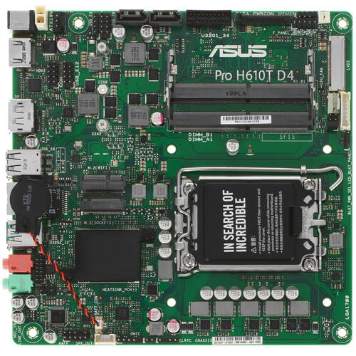 Купить Материнская плата ASUS Pro H610T D4-CSM  5073476. Характеристики, отзывы и цены в Донецке