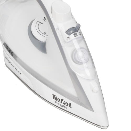 Купить Утюг Tefal Puregliss FV8043E0 белый  5410378. Характеристики, отзывы и цены в Донецке