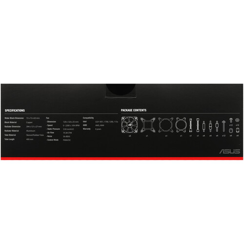 Купить Система охлаждения ASUS ROG STRIX LC III 360 ARGB LCD черная  5634052. Характеристики, отзывы и цены в Донецке
