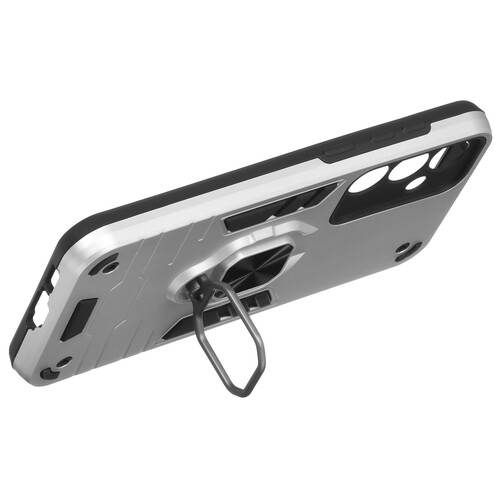 Купить Накладка  DF для Samsung Galaxy A55 серебристый/черный  5483755. Характеристики, отзывы и цены в Донецке