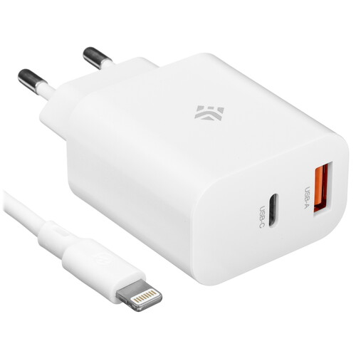 Купить Сетевое зарядное устройство DEXP CW825AC-2 белый  9123628. Характеристики, отзывы и цены в Донецке