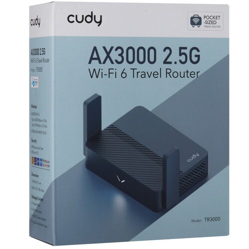 Купить Wi-Fi роутер Cudy TR3000  9095833. Характеристики, отзывы и цены в Донецке
