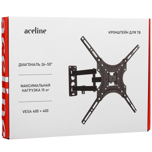 Купить Кронштейн для ТВ Aceline AC-TT2400 черный  5653155. Характеристики, отзывы и цены в Донецке