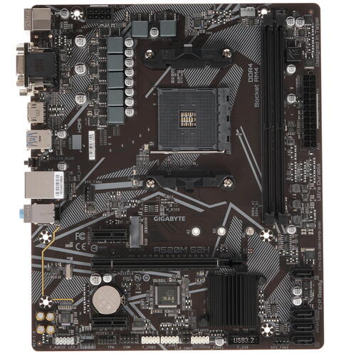 Купить Материнская плата GIGABYTE A520M S2H  1688767. Характеристики, отзывы и цены в Донецке