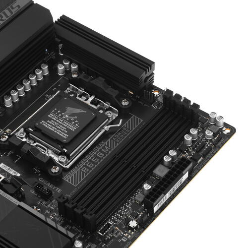 Купить Материнская плата GIGABYTE B650M AORUS ELITE AX  5077400. Характеристики, отзывы и цены в Донецке