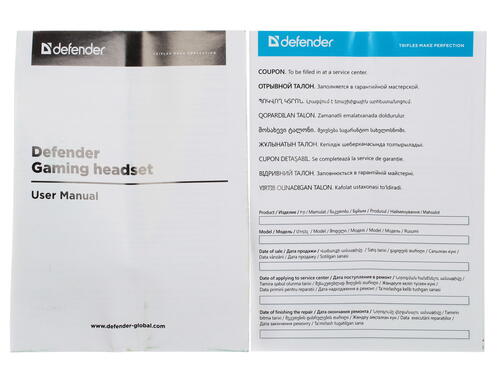 Купить Проводные наушники Defender Warhead G-120 белый 2016  1085323. Характеристики, отзывы и цены в Донецке