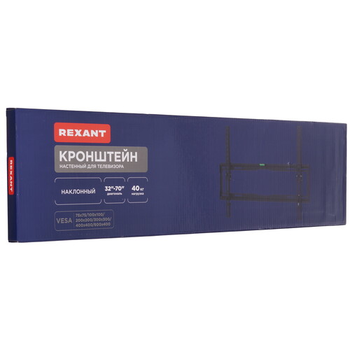 Купить Кронштейн для ТВ Rexant 38-0336 черный  9313493. Характеристики, отзывы и цены в Донецке