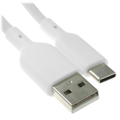 Купить Кабель круглый QUMO USB Type-C - USB 2.0 Type-A белый 1 м  4850189. Характеристики, отзывы и цены в Донецке