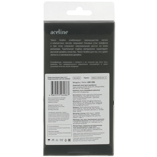Купить Чехол-книжка  Aceline Strap для Infinix HOT 30 черный  5410273. Характеристики, отзывы и цены в Донецке