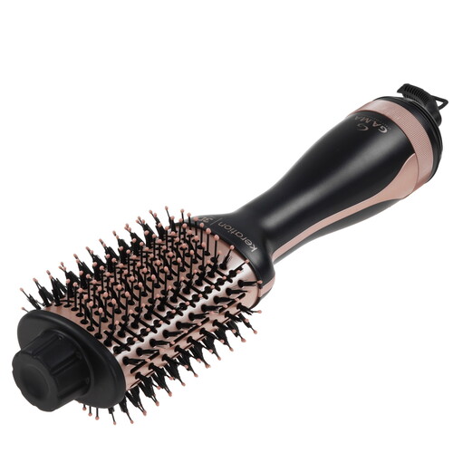 Купить Фен-щетка GA.MA STYLISH KERATION 3D - MY черный/золотистый  9174443. Характеристики, отзывы и цены в Донецке