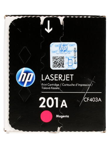 Купить Картридж лазерный HP 201A (CF403A) пурпурный, с чипом  1014005. Характеристики, отзывы и цены в Донецке