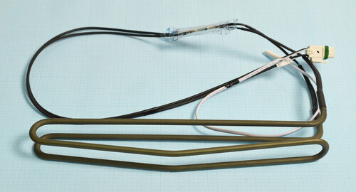 Купить ТЭН (Испарителя) для морозильного шкафа DEXP BIF4-0210AMA (230V_210W)  7726919. Характеристики, отзывы и цены в Донецке