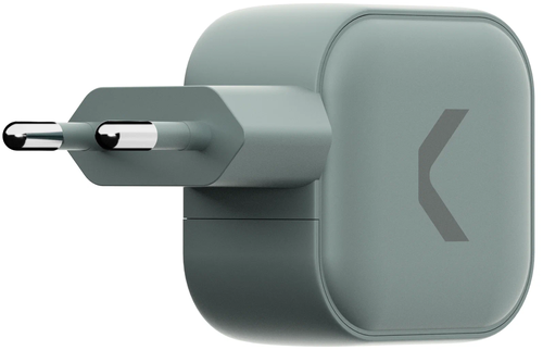 Купить Сетевое зарядное устройство COMMO Core Charger Dual серый  5470700. Характеристики, отзывы и цены в Донецке