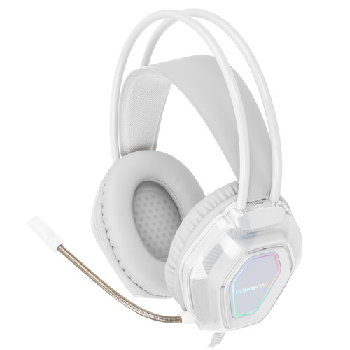 Купить Проводные наушники Borofone BO110 Fight белый 2025  9237764. Характеристики, отзывы и цены в Донецке