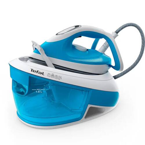 Купить Парогенератор Tefal Express Airglide SV8002E0 голубой  9937127. Характеристики, отзывы и цены в Донецке