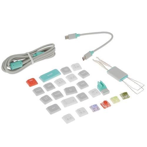 Купить Клавиатура проводная + беспроводная Nuphy AIR60v2  9146434. Характеристики, отзывы и цены в Донецке