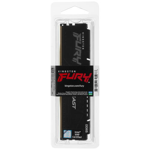 Купить Оперативная память Kingston FURY Beast Black [KF552C40BB-8] 8 ГБ  5053576. Характеристики, отзывы и цены в Донецке