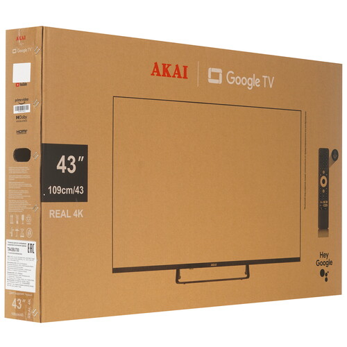 Купить 43" (109 см) Телевизор Akai TA43BU700 черный  9187783. Характеристики, отзывы и цены в Донецке