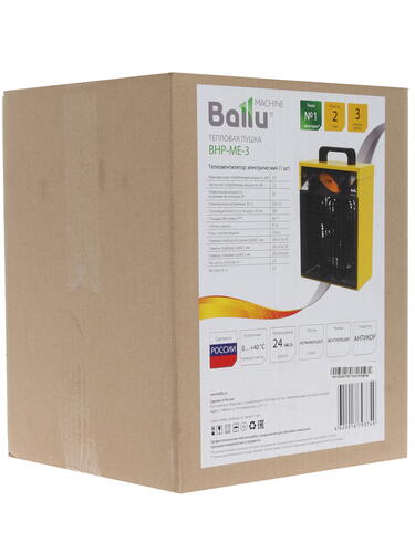 Купить Тепловая пушка электрическая Ballu BHP-MЕ-3  7908962. Характеристики, отзывы и цены в Донецке